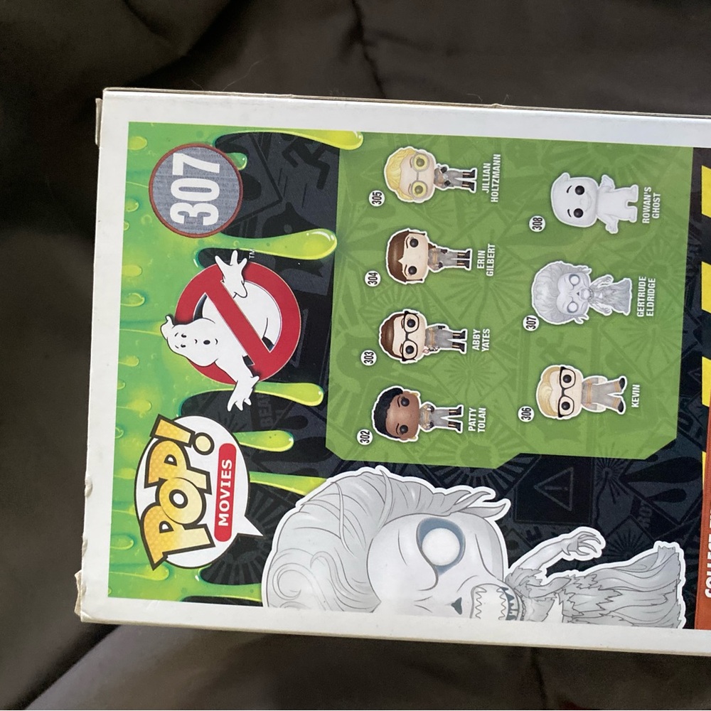Funko Pop! Movies Ghostbusters 307 Vinyl Figure - White & Green Box Art